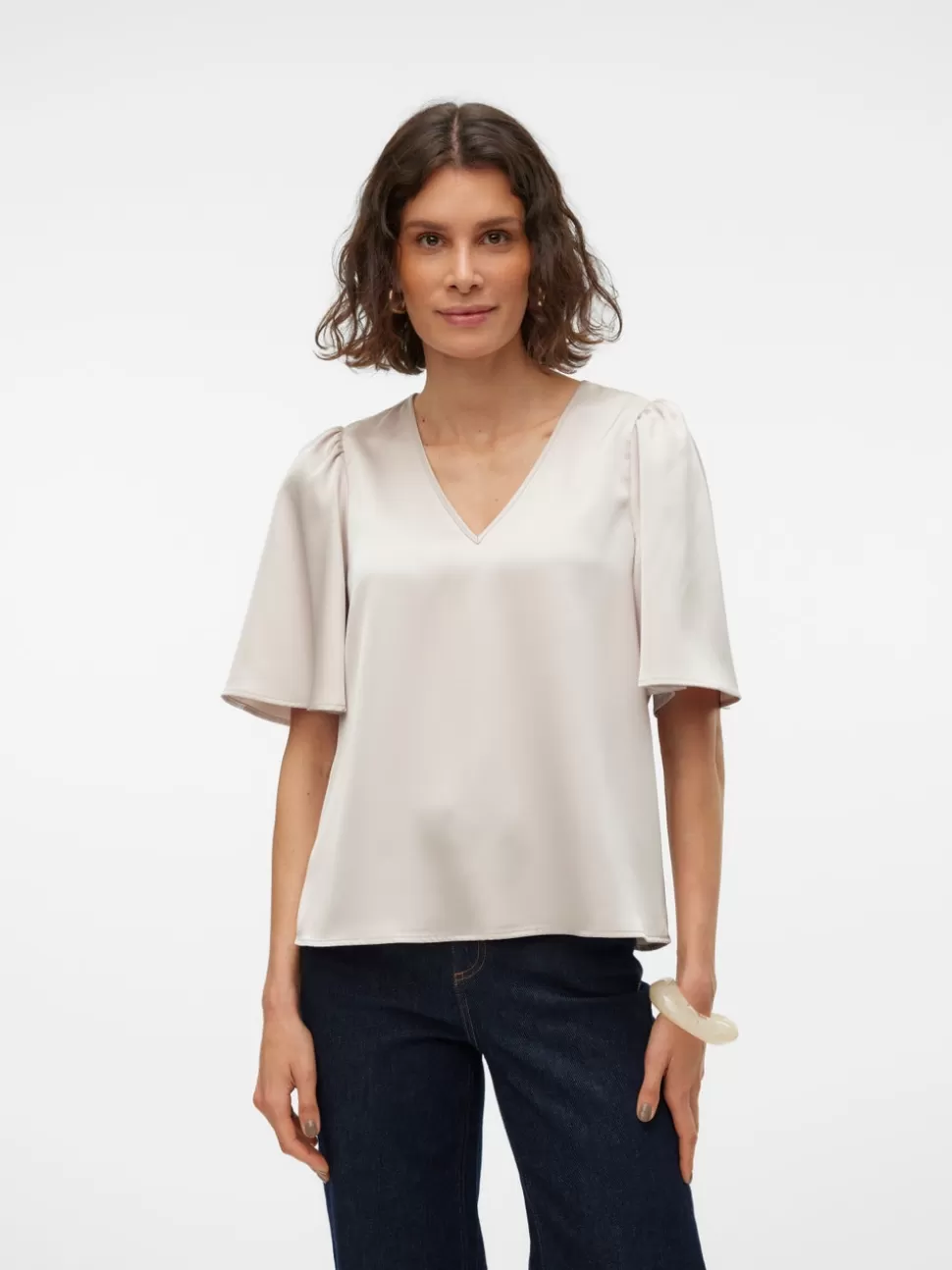 Toppar^VERO MODA VMLOVIE Topp Pumice Stone