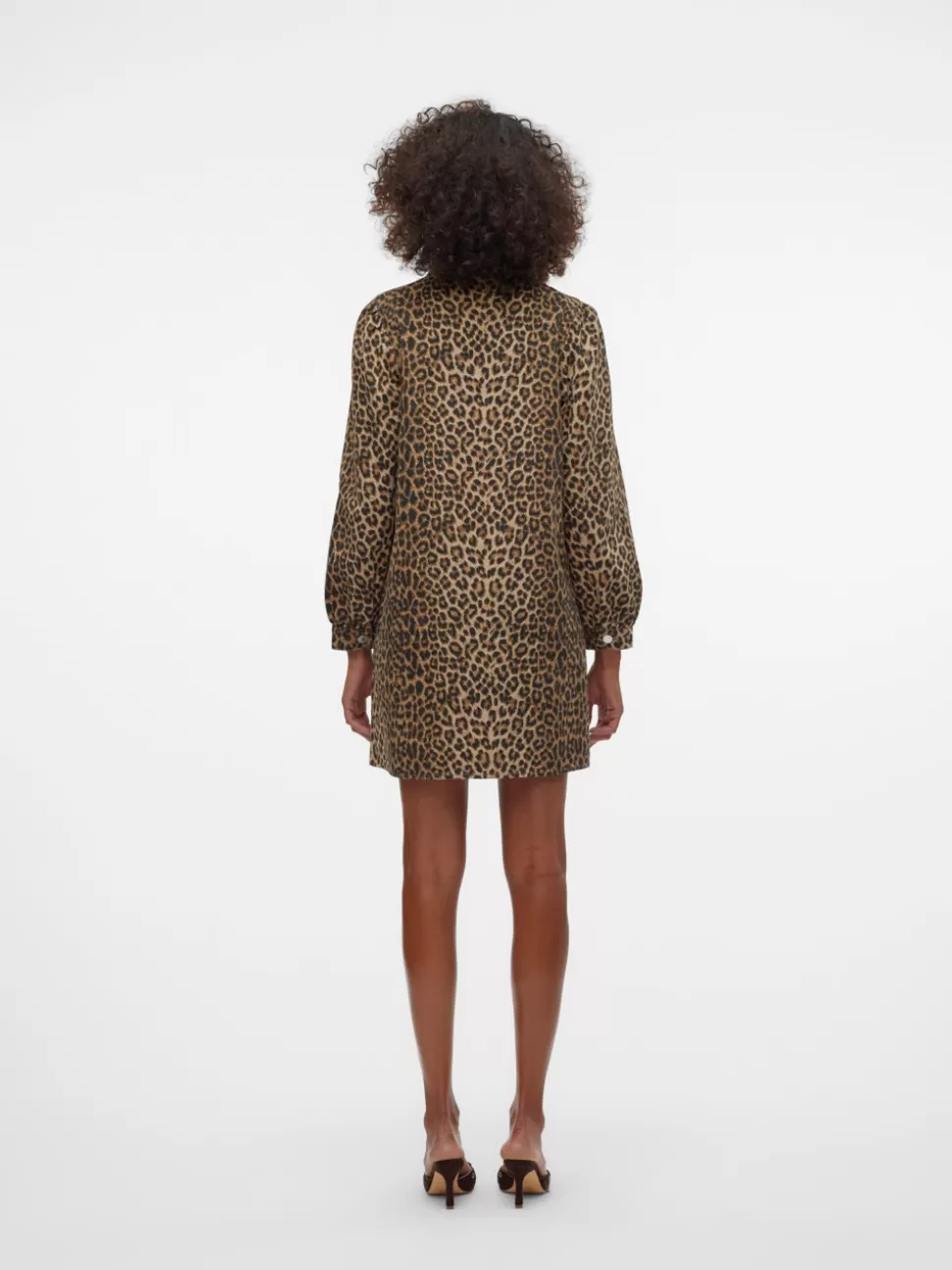 Klänningar^VERO MODA VMLUCIE Kort Klänning Silver Mink