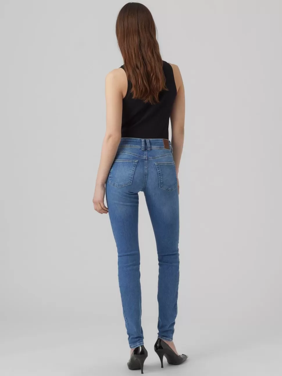 Jeans^VERO MODA VMLUISA Slim Fit Jeans Medium Blue Denim