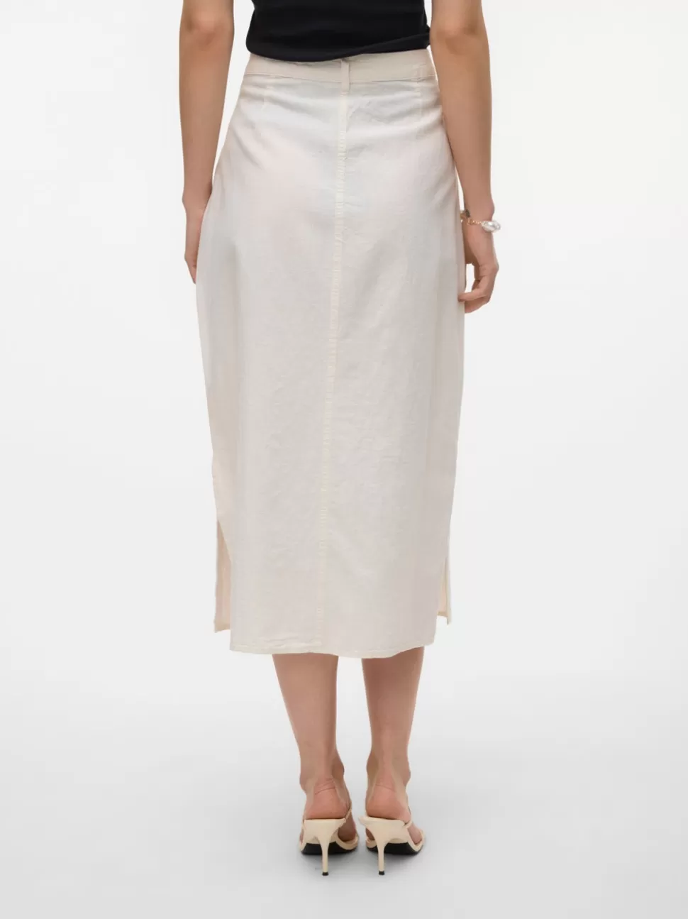 Kjolar^VERO MODA VMLUNA Midikjol Birch