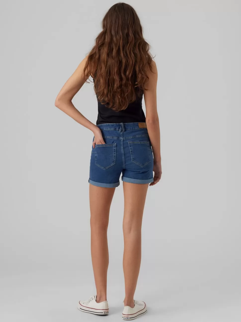 Shorts | Basics^VERO MODA VMLUNA Shorts Medium Blue Denim
