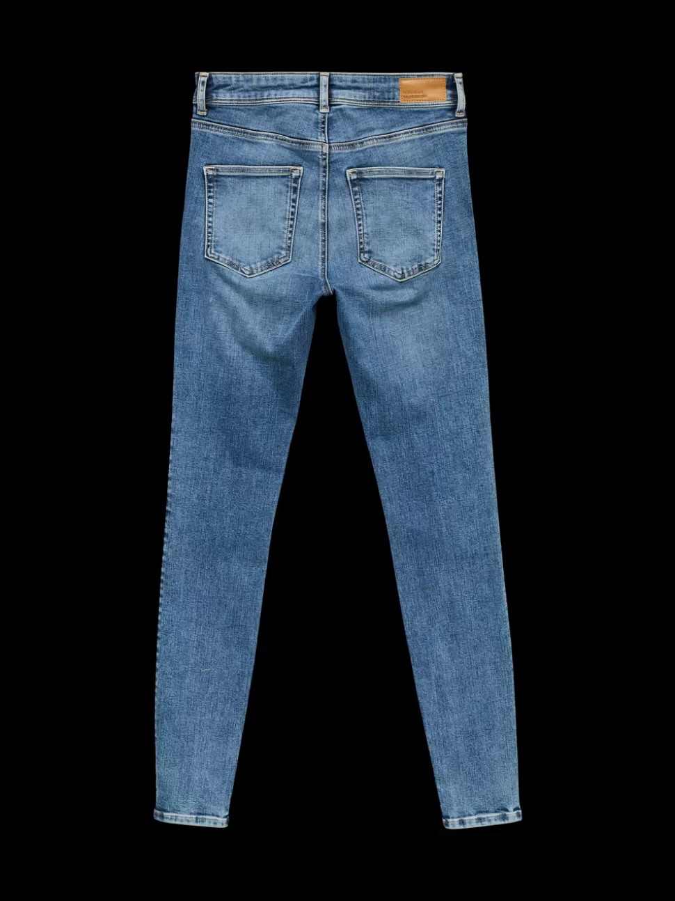 Jeans^VERO MODA VMLUX Medelhög Midja Slim Fit Jeans Medium Blue Denim