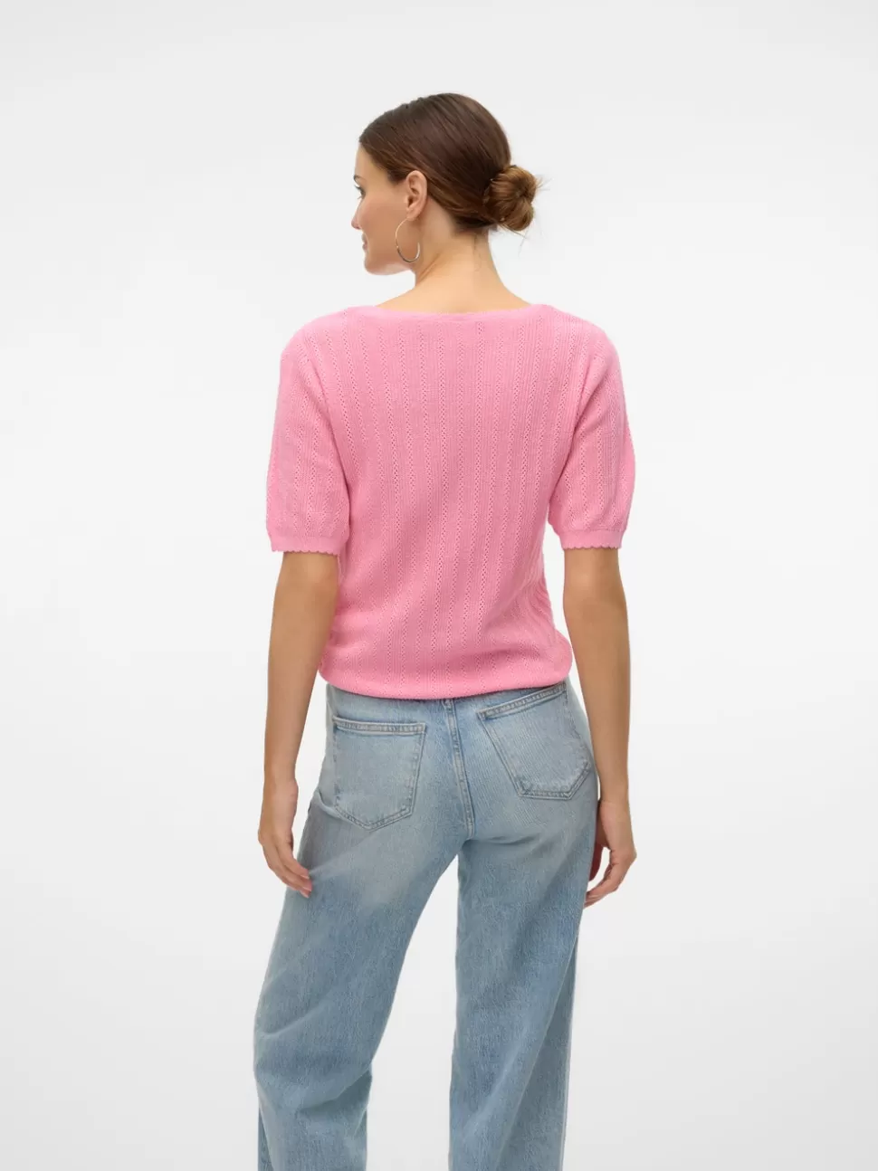 Stickat | Toppar^VERO MODA VMLUXLIGHT Pullover Bonbon