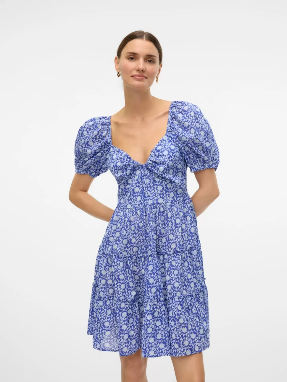 Klänningar | Festkläder^VERO MODA VMLYCA Kort Klänning Dresden Blue