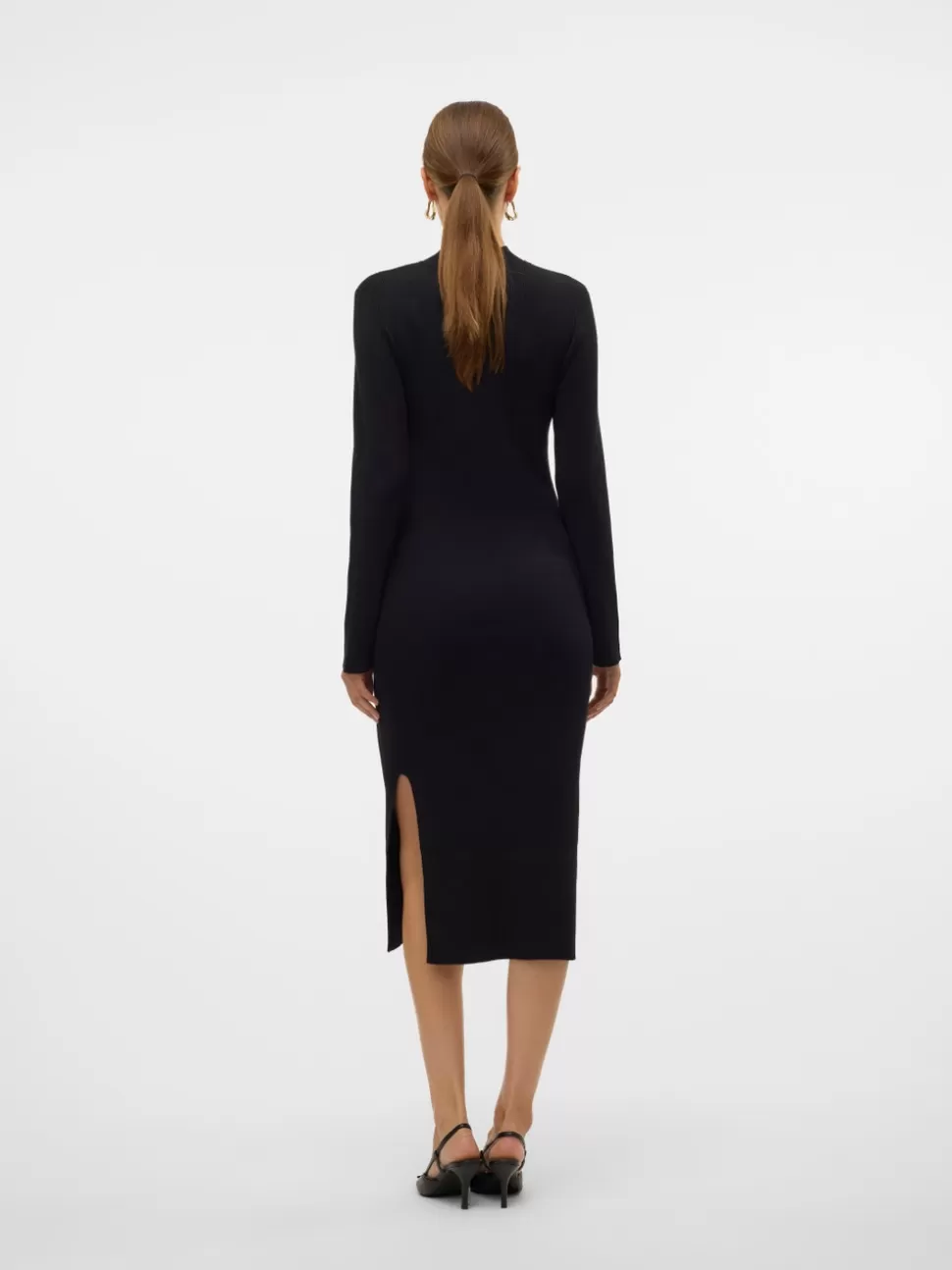 Klänningar^VERO MODA VMLYNZI Midiklänning Black