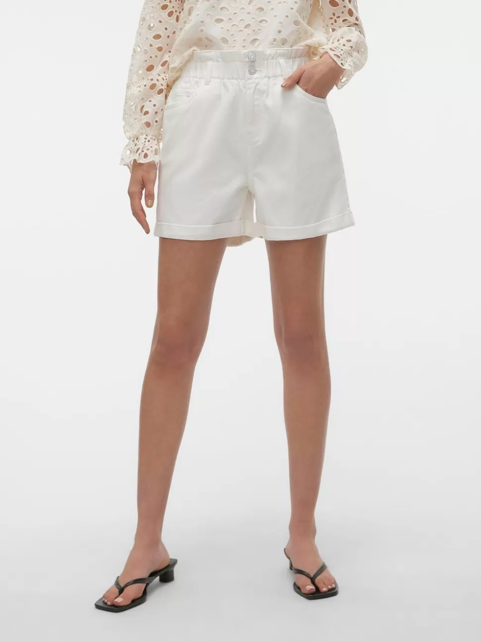 Shorts^VERO MODA VMLYRA Shorts Snow White