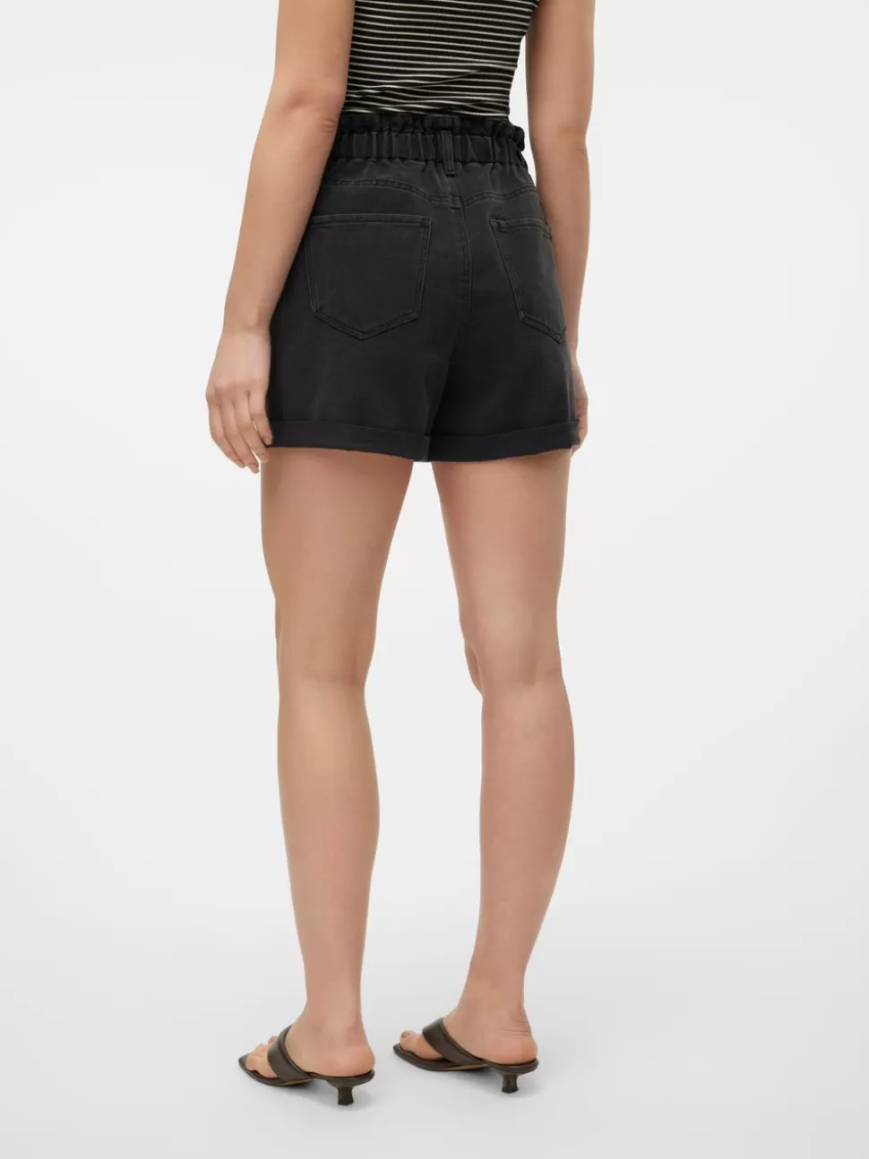 Shorts^VERO MODA VMLYRA Shorts Black Denim