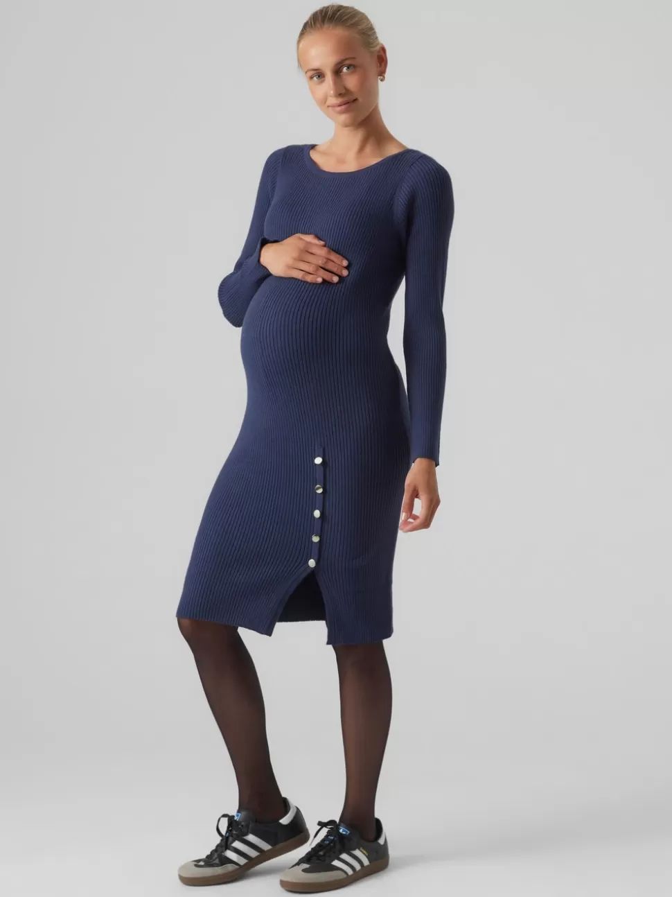 Klänningar^VERO MODA VMMABA Gravidklänning Total Eclipse