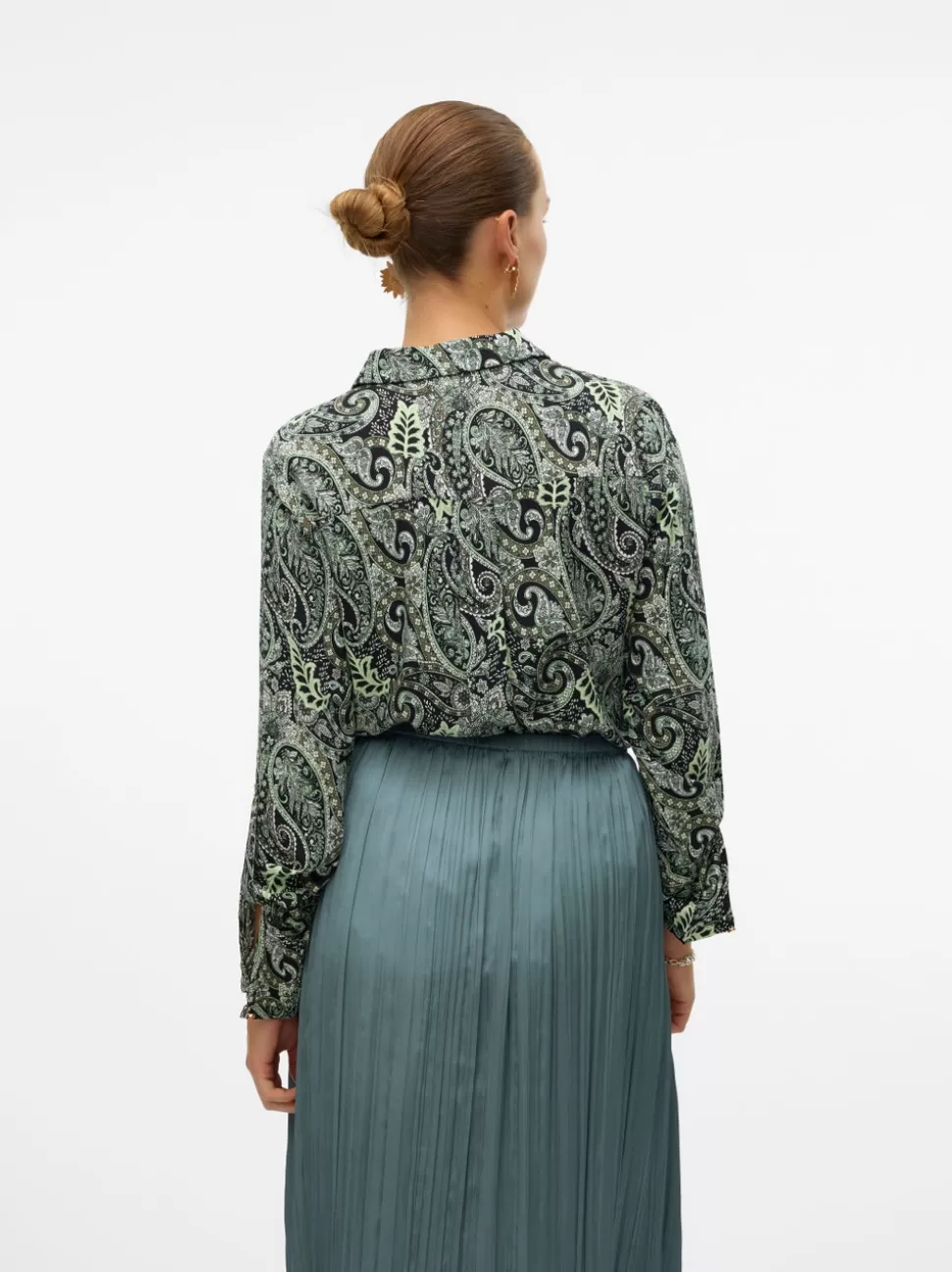 Skjortor^VERO MODA VMMABLE Skjorta Ivy Green