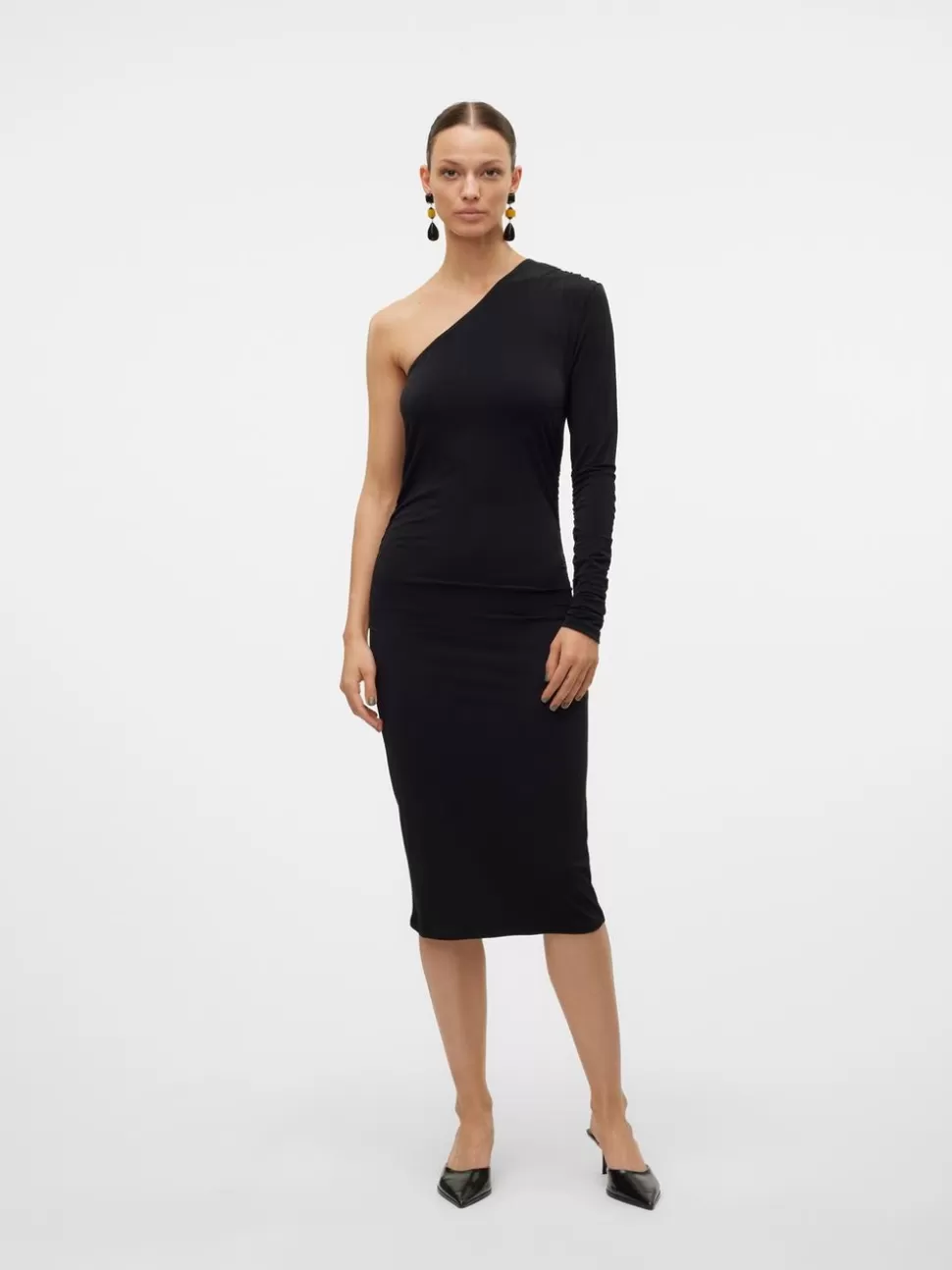 Klänningar^VERO MODA VMMADELYNN Midiklänning Black