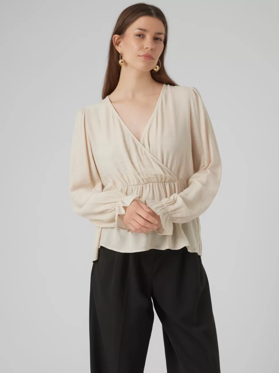 Toppar^VERO MODA VMMAJSE Topp Pumice Stone