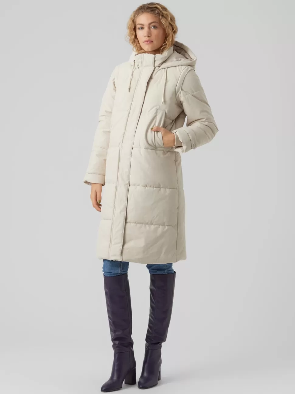 Jackor^VERO MODA VMMARGARET Rock Oatmeal
