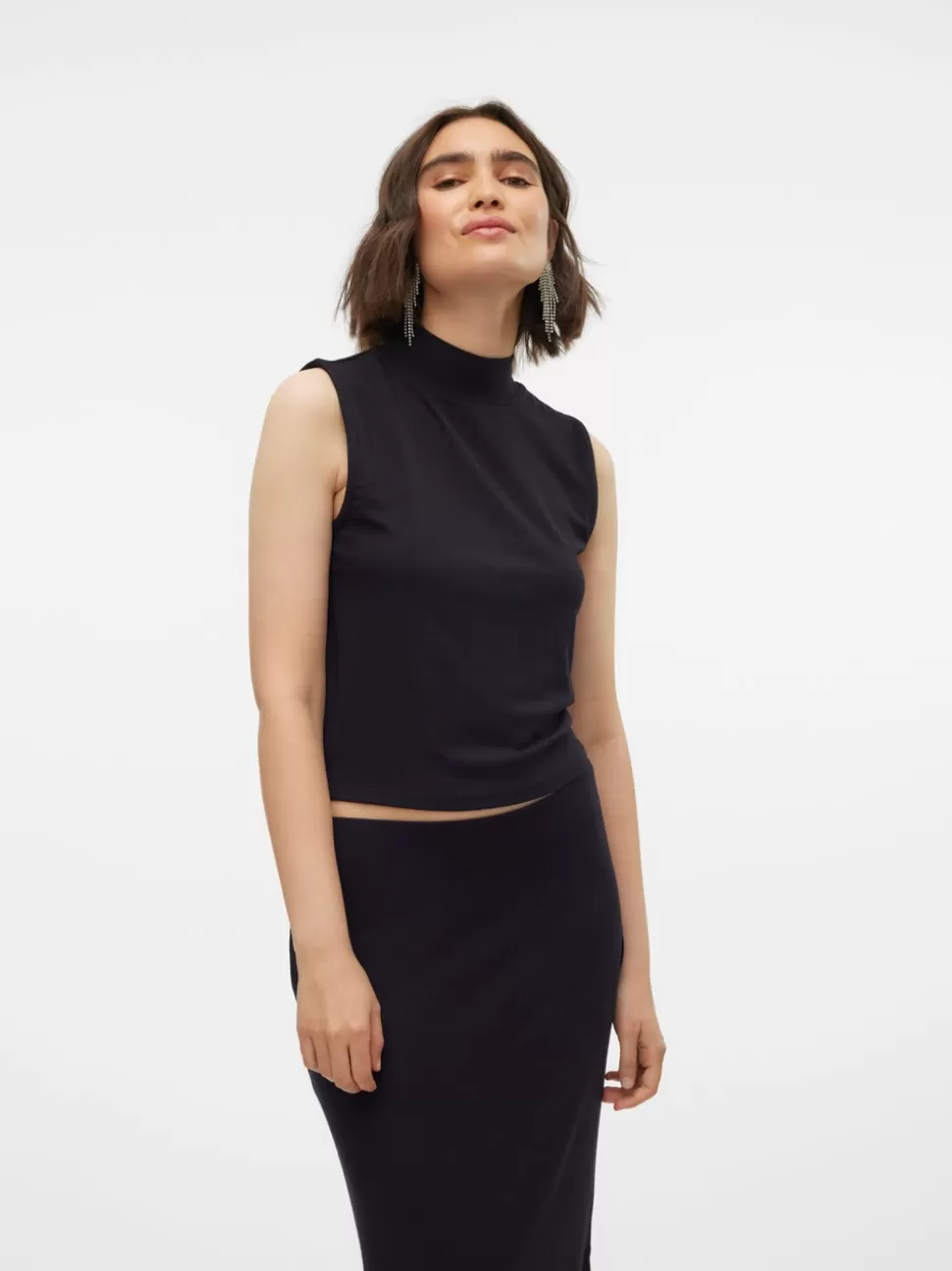 Basics^VERO MODA VMMARY T-shirt Black
