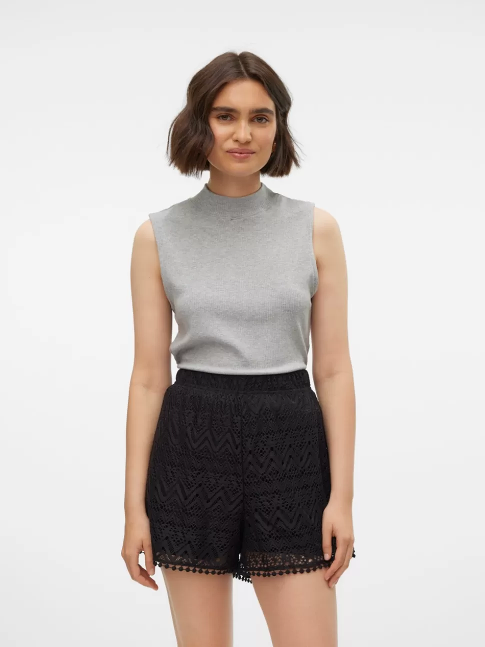Basics | Toppar^VERO MODA VMMARY T-shirt Light Grey Melange