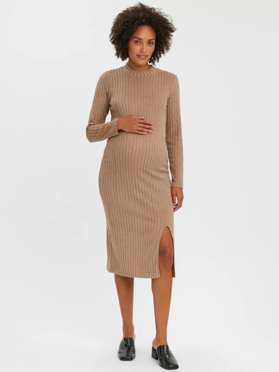 Klänningar^VERO MODA VMMASTA Gravidklänning Silver Mink