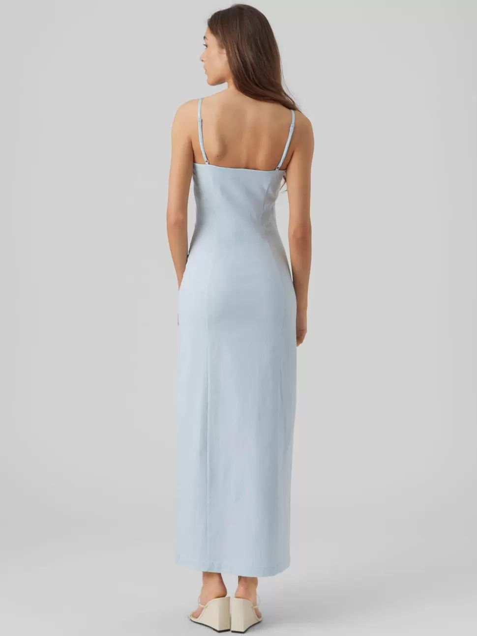 Klänningar^VERO MODA VMMATHILDE Lång Klänning Nantucket Breeze