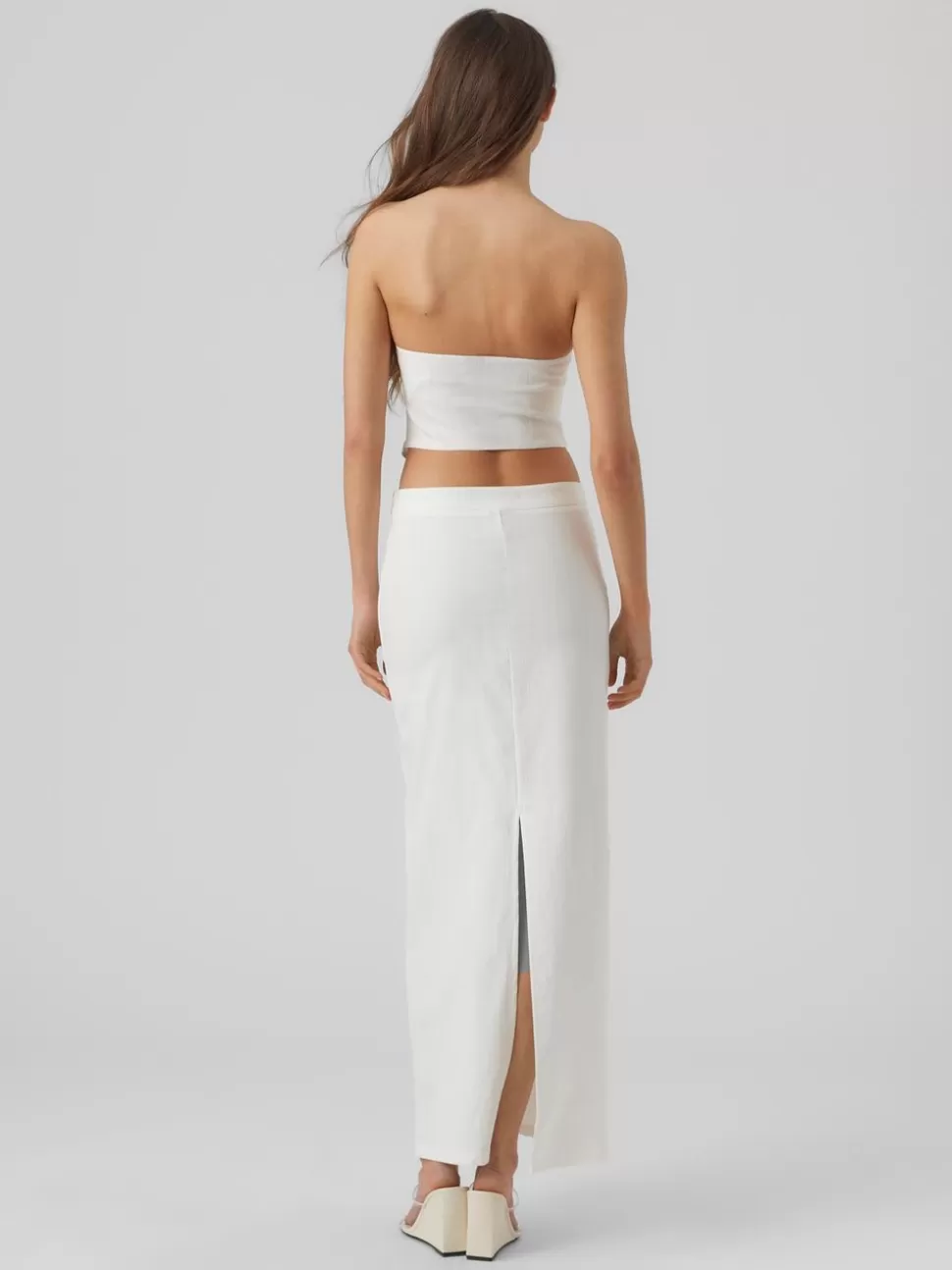 Toppar^VERO MODA VMMATHILDE Topp Bright White