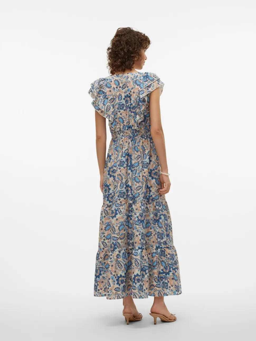 Festkläder | Klänningar^VERO MODA VMMATILDA Midiklänning Ibiza Blue