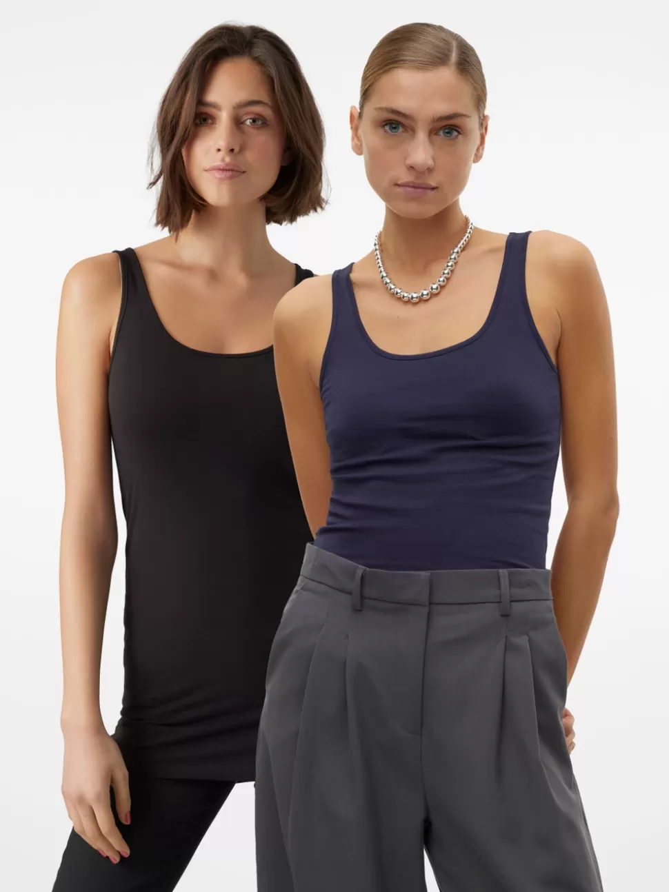 Toppar^VERO MODA VMMAXI Linne Navy Blazer