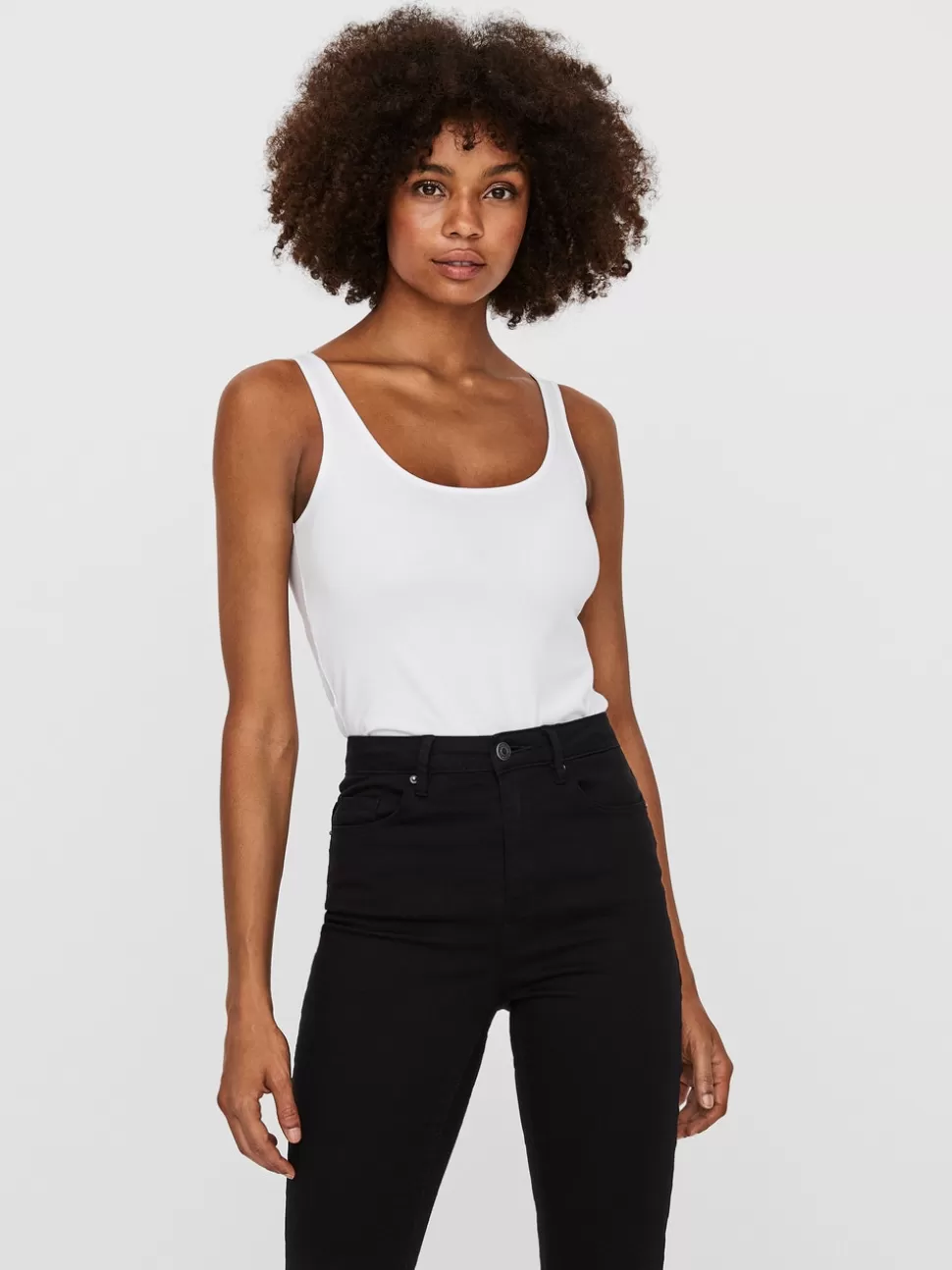 Toppar | Basics^VERO MODA VMMAXI Linne Bright White
