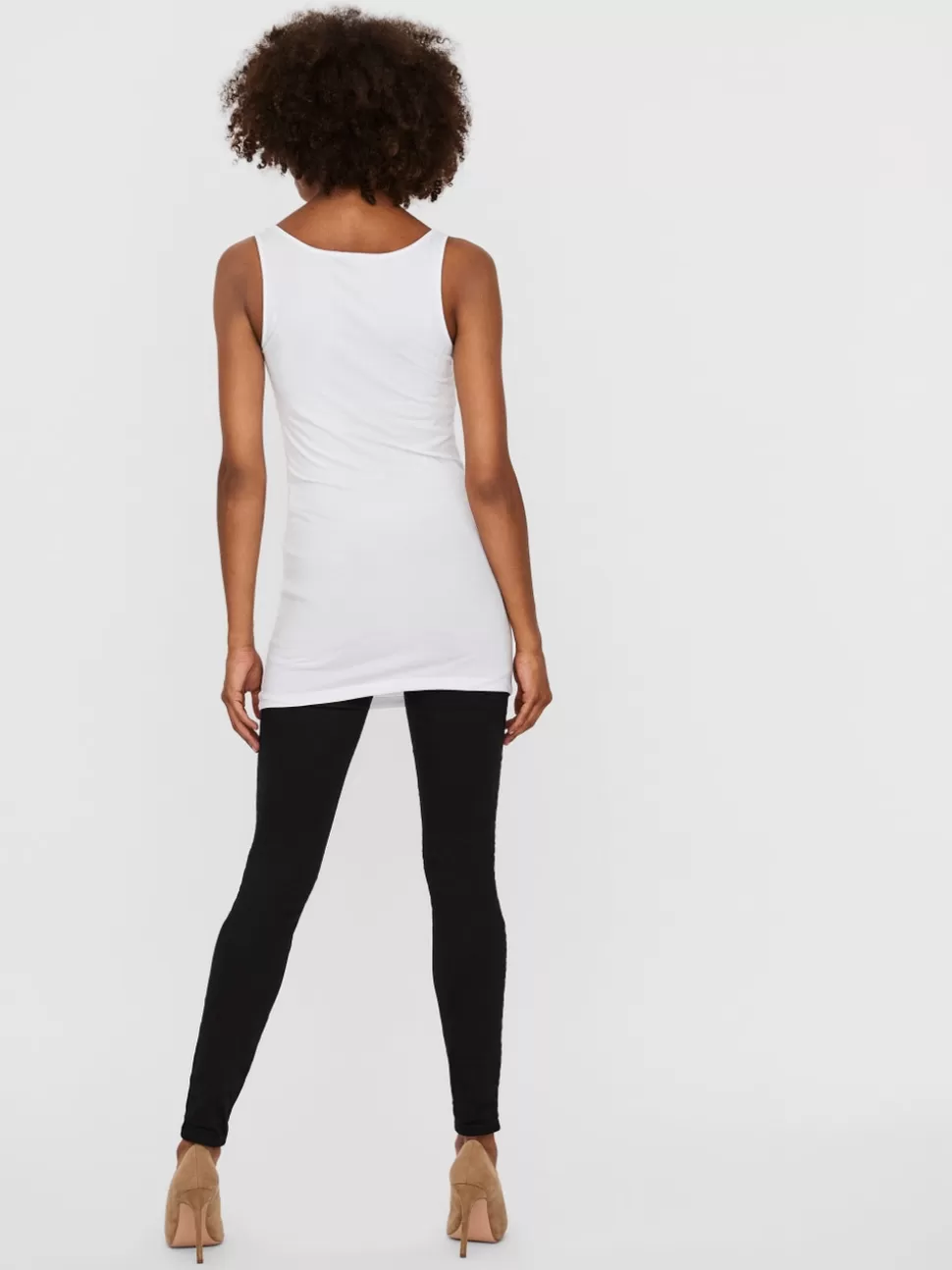 Toppar | Basics^VERO MODA VMMAXI Linne Bright White