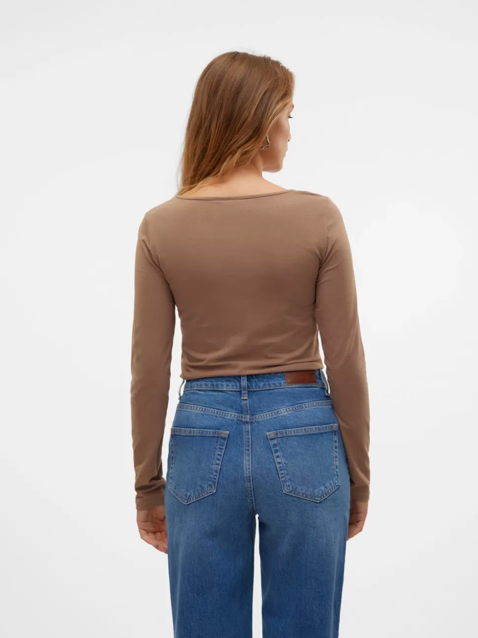 Toppar | Hemmakläder^VERO MODA VMMAXI T-shirt Brown Lentil