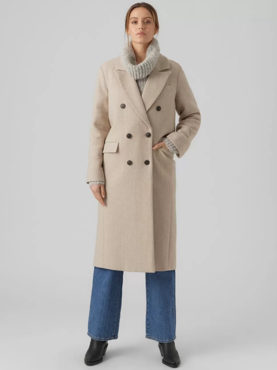 Jackor^VERO MODA VMMAXIME Rock Silver Mink