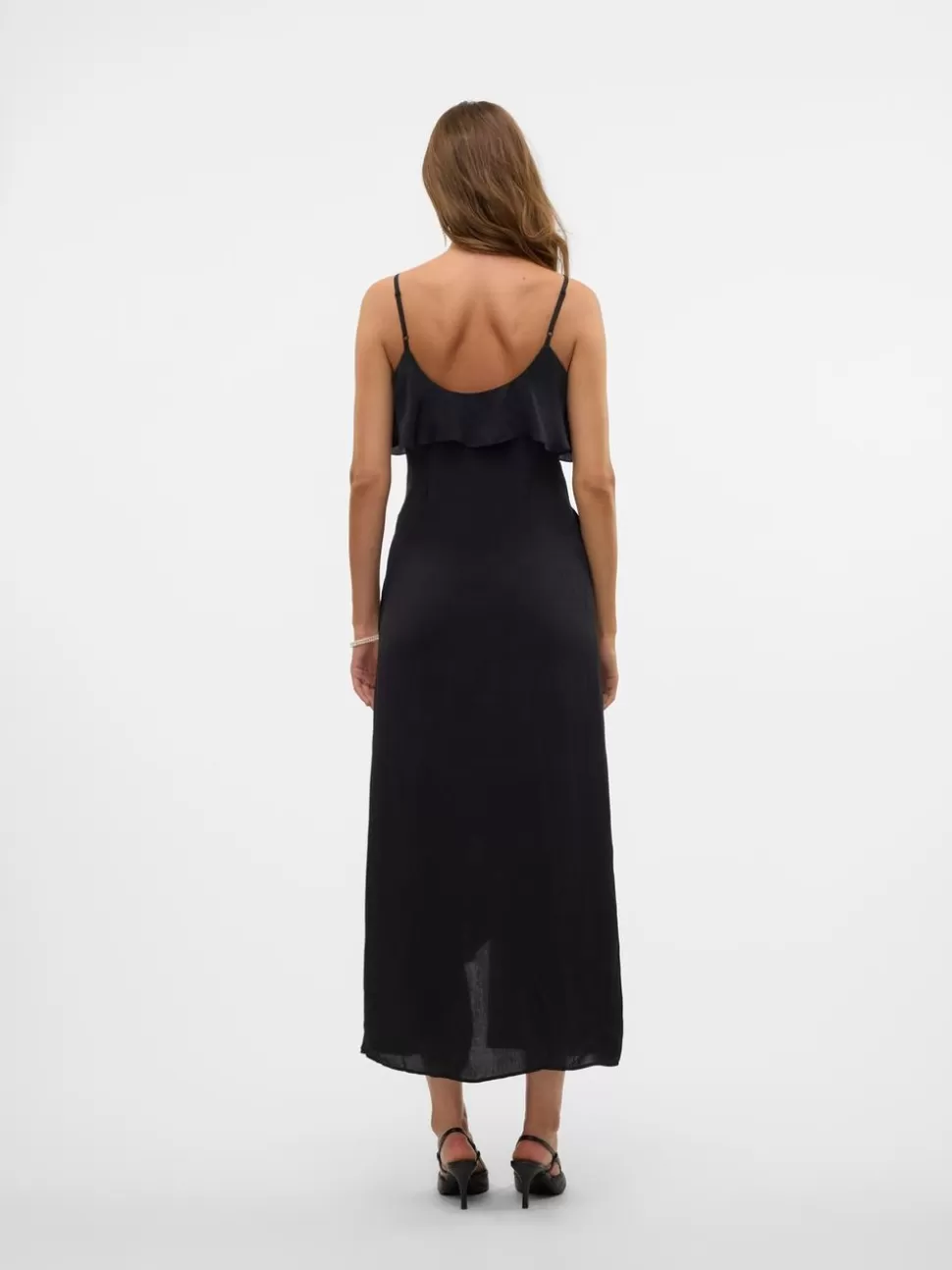 Klänningar^VERO MODA VMMAXINE Lång Klänning Black