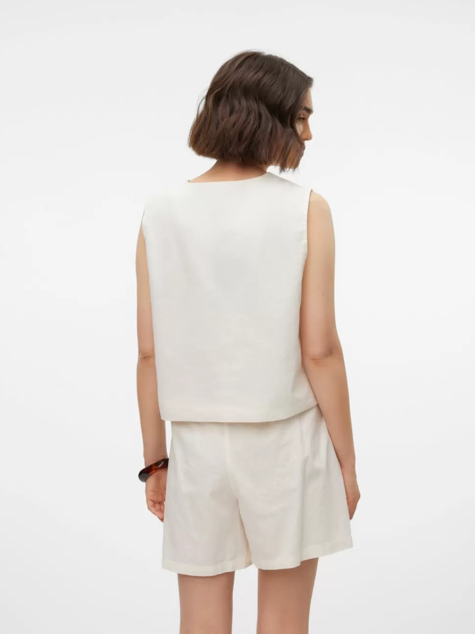 Jackor | Toppar^VERO MODA VMMAY Ytterväst Bright White