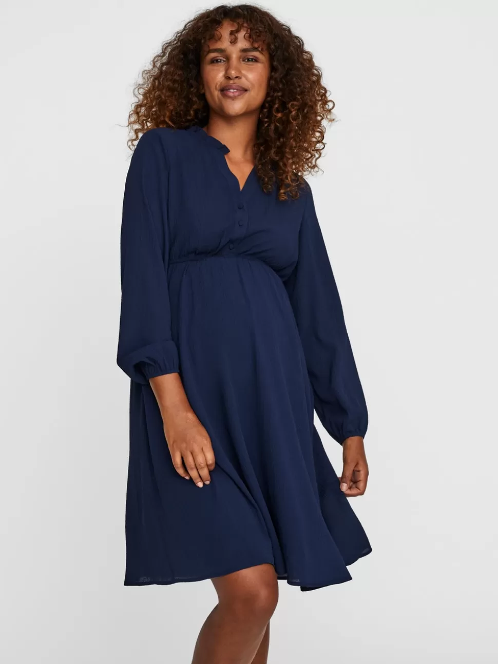Klänningar^VERO MODA VMMAYA Gravidklänning Navy Blazer