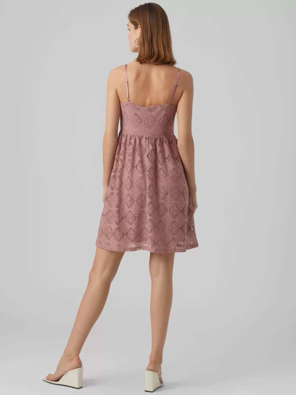 Klänningar^VERO MODA VMMAYA Kort Klänning Nostalgia Rose
