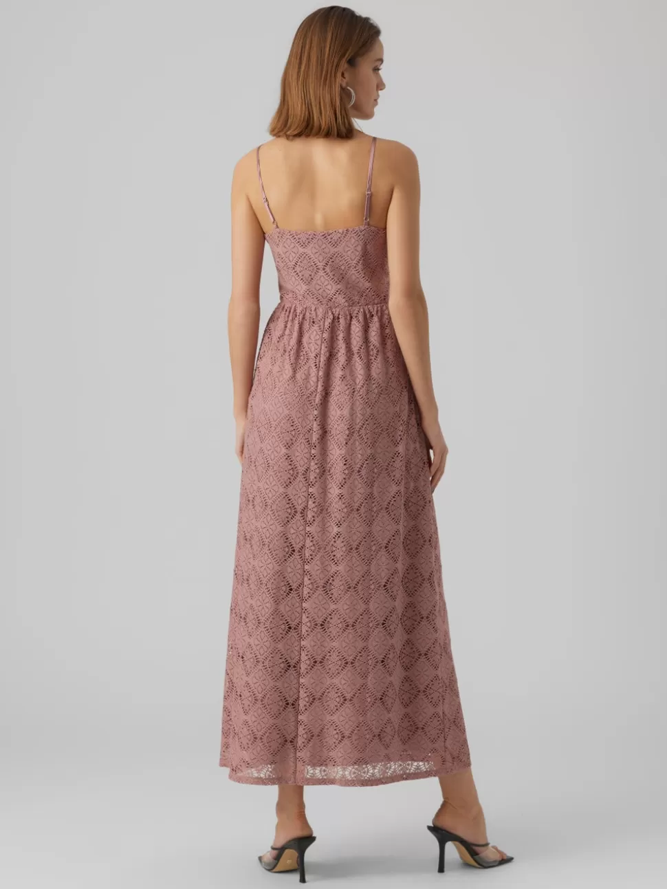 Klänningar^VERO MODA VMMAYA Lång Klänning Nostalgia Rose