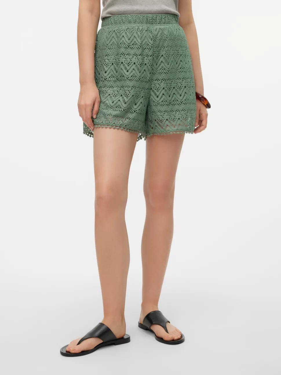 Shorts^VERO MODA VMMAYA Shorts Hedge Green