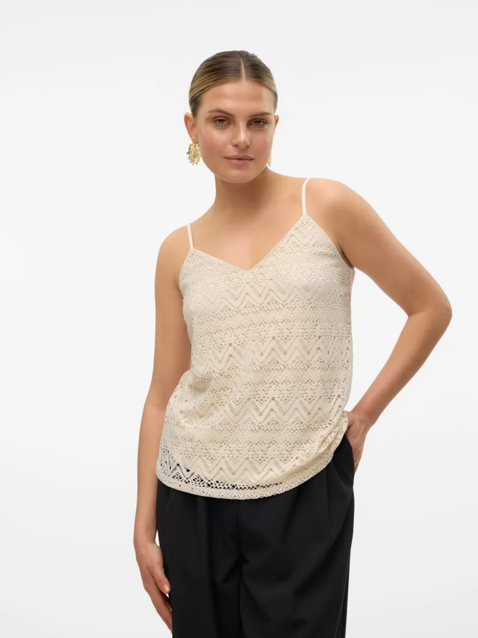 Toppar^VERO MODA VMMAYA Topp Birch