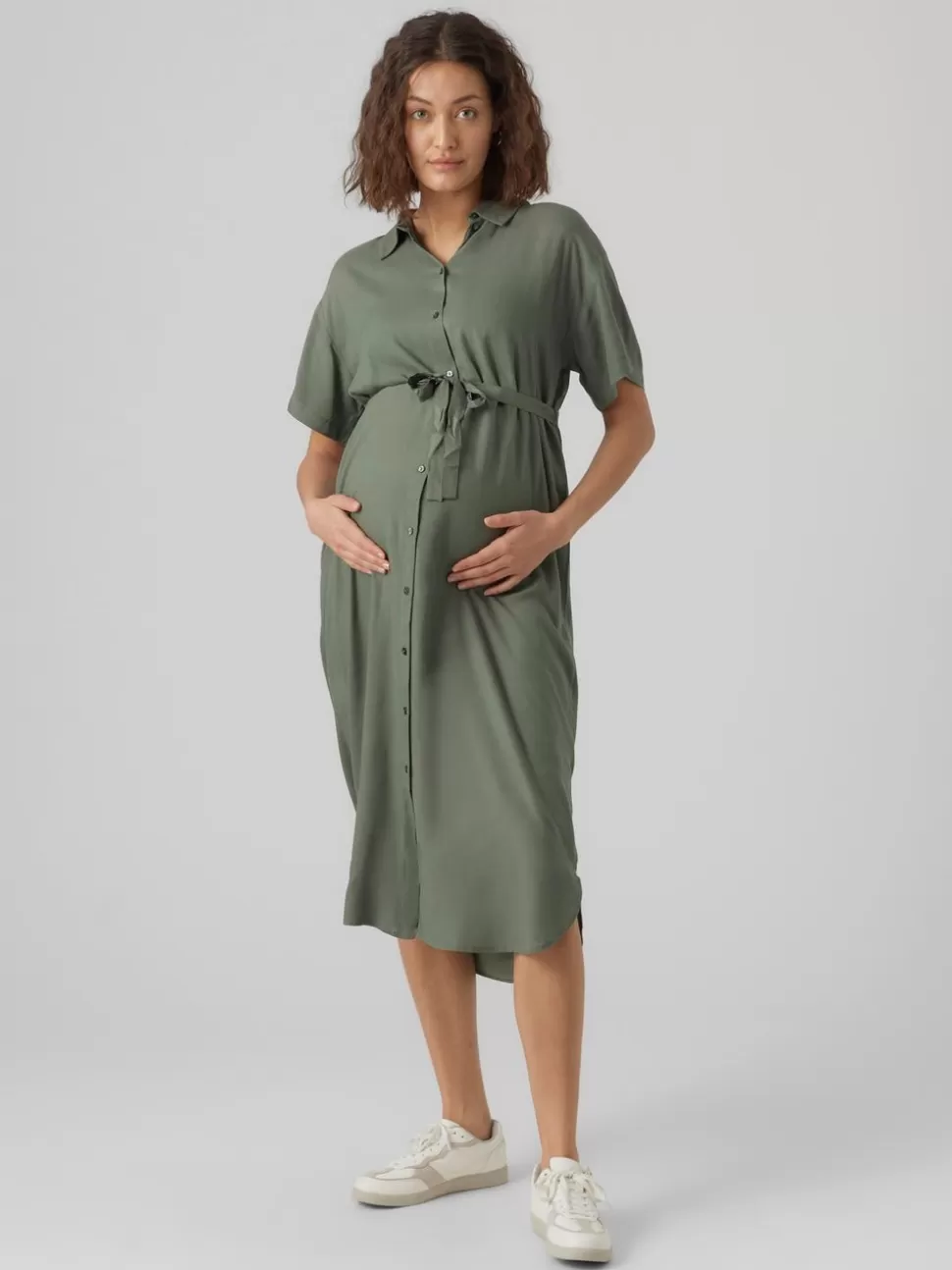 Klänningar^VERO MODA VMMBUMPY Gravidklänning Laurel Wreath