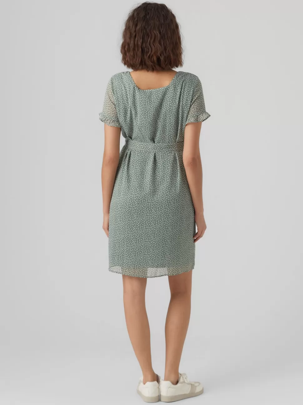 Klänningar^VERO MODA VMMCARO Gravidklänning Chinois Green