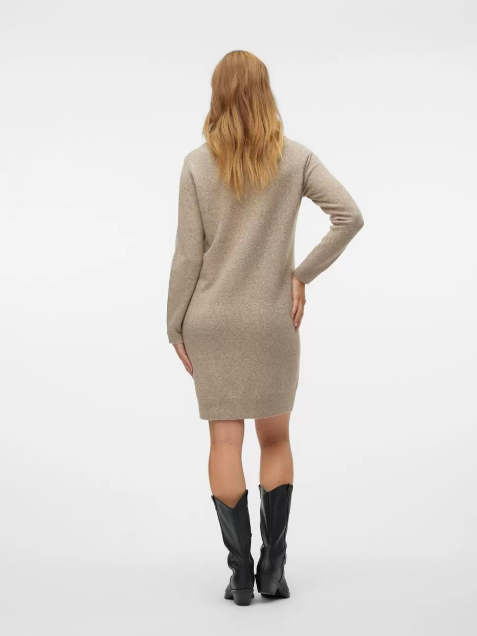 Klänningar^VERO MODA VMMDOFFY Gravidklänning Sepia Tint
