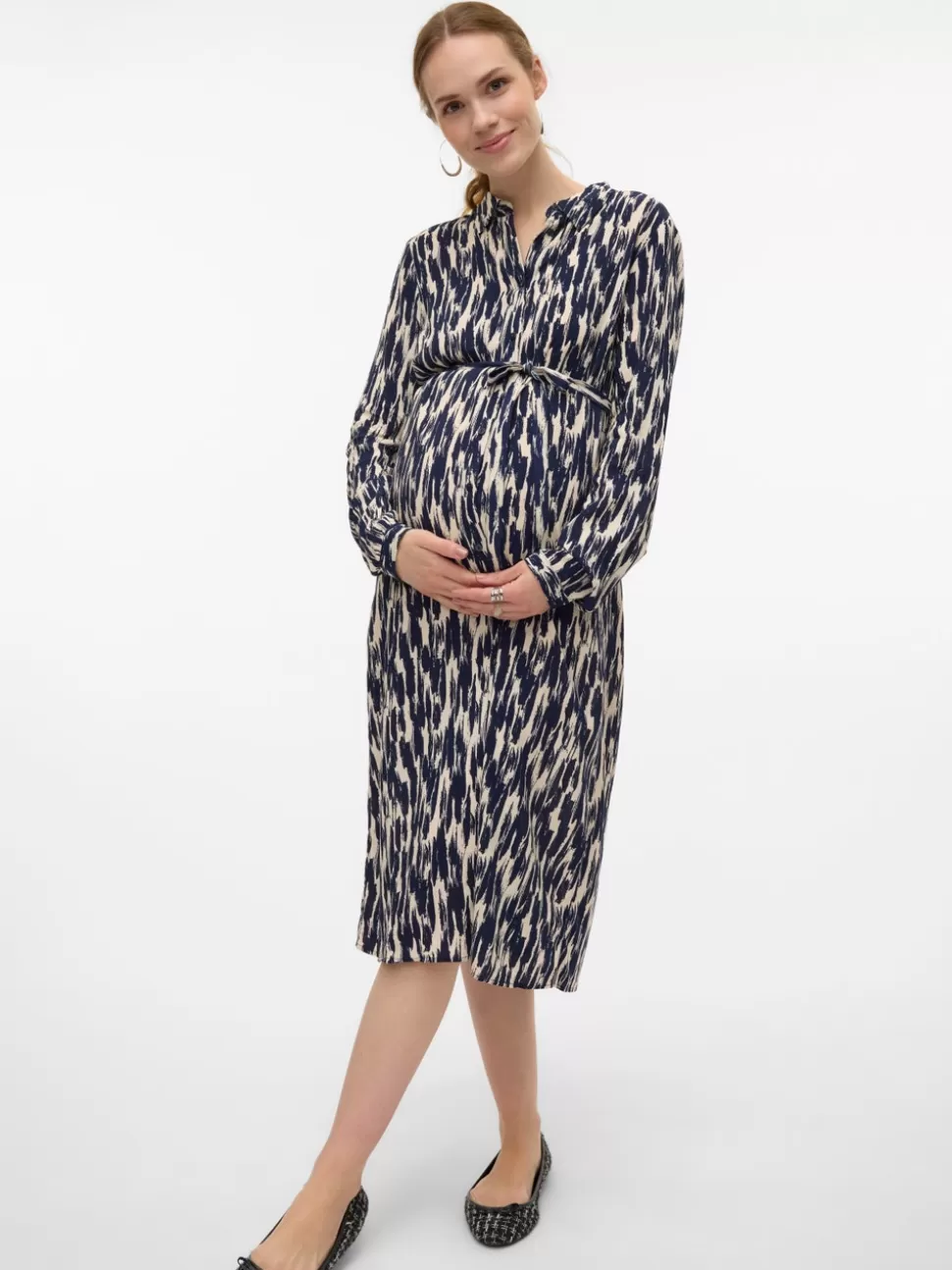 Klänningar^VERO MODA VMMEASY Gravidklänning Birch