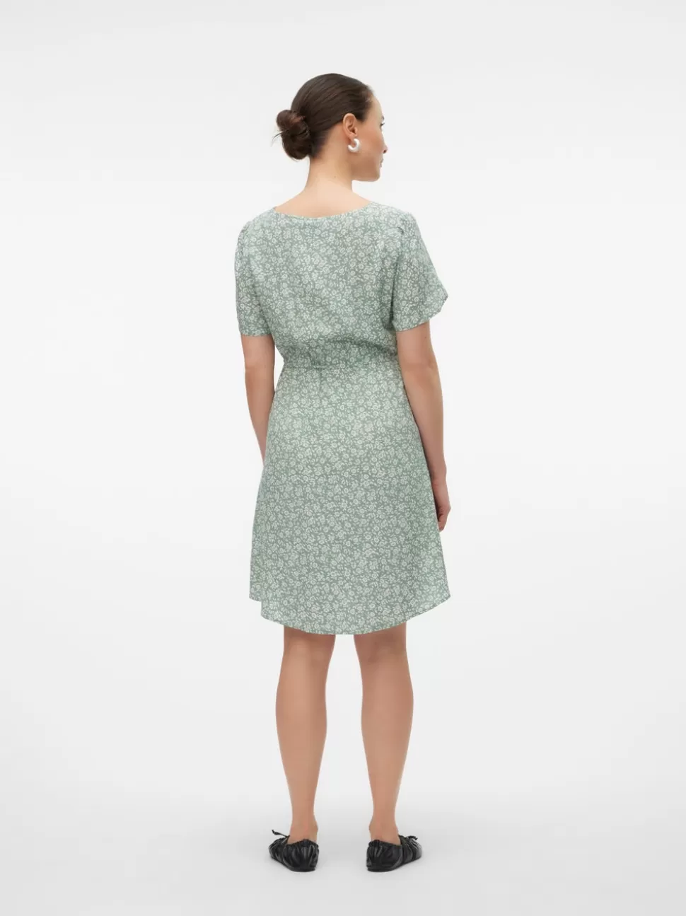 Klänningar^VERO MODA VMMEASY Gravidklänning Hedge Green