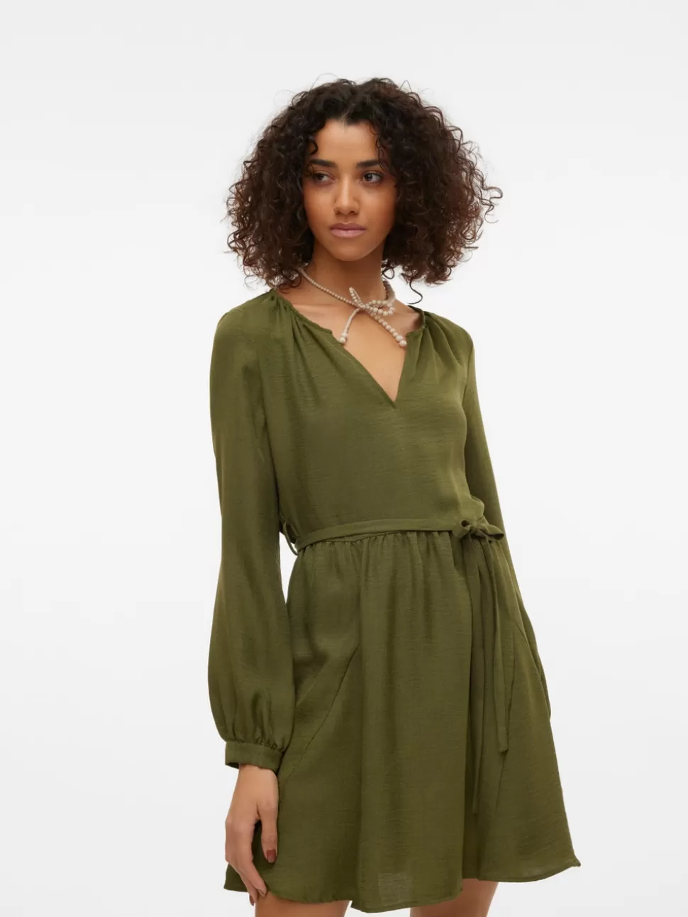 Klänningar^VERO MODA VMMELONEY Kort Klänning Cypress