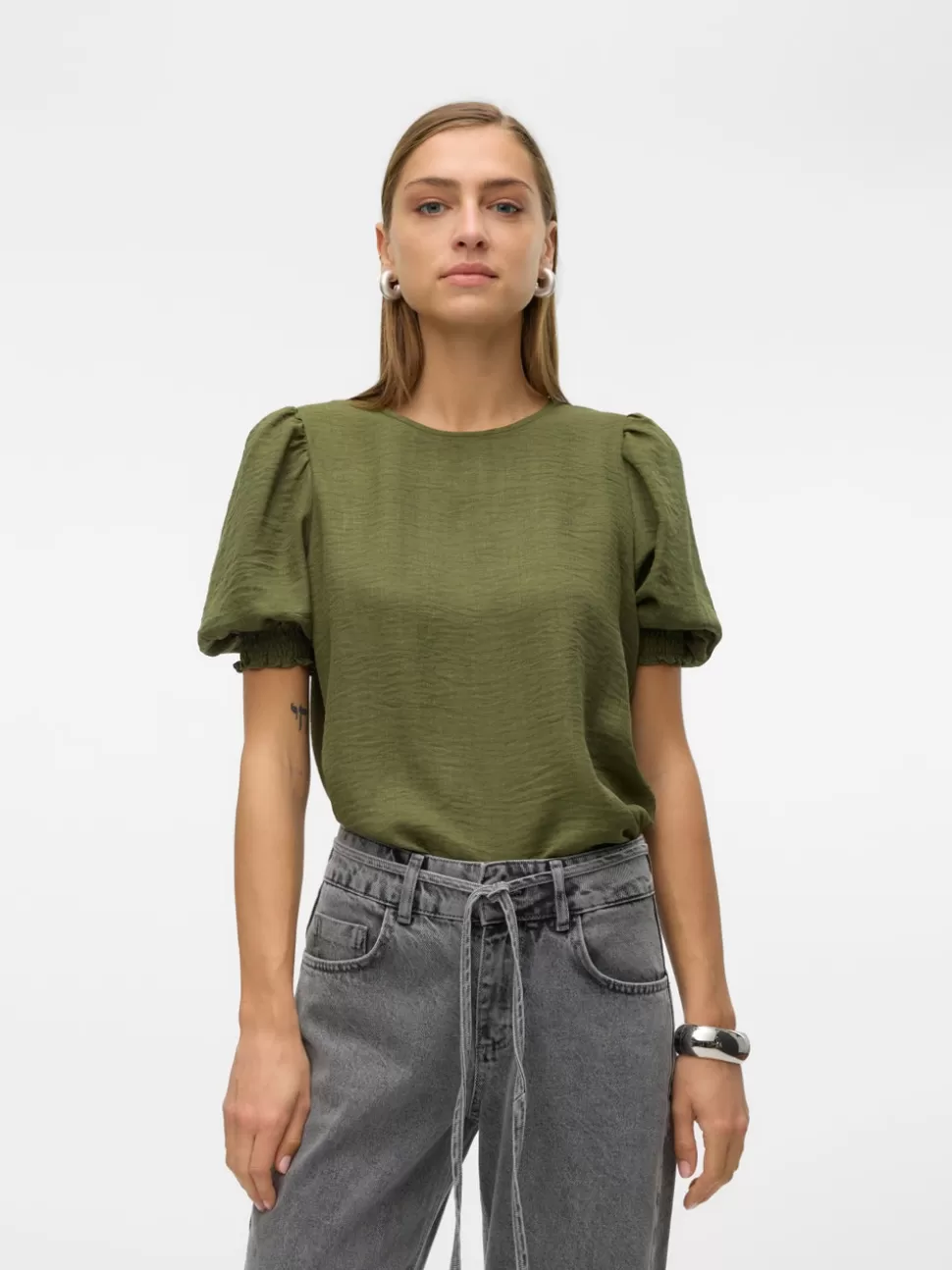 Toppar^VERO MODA VMMELONEY Topp Cypress