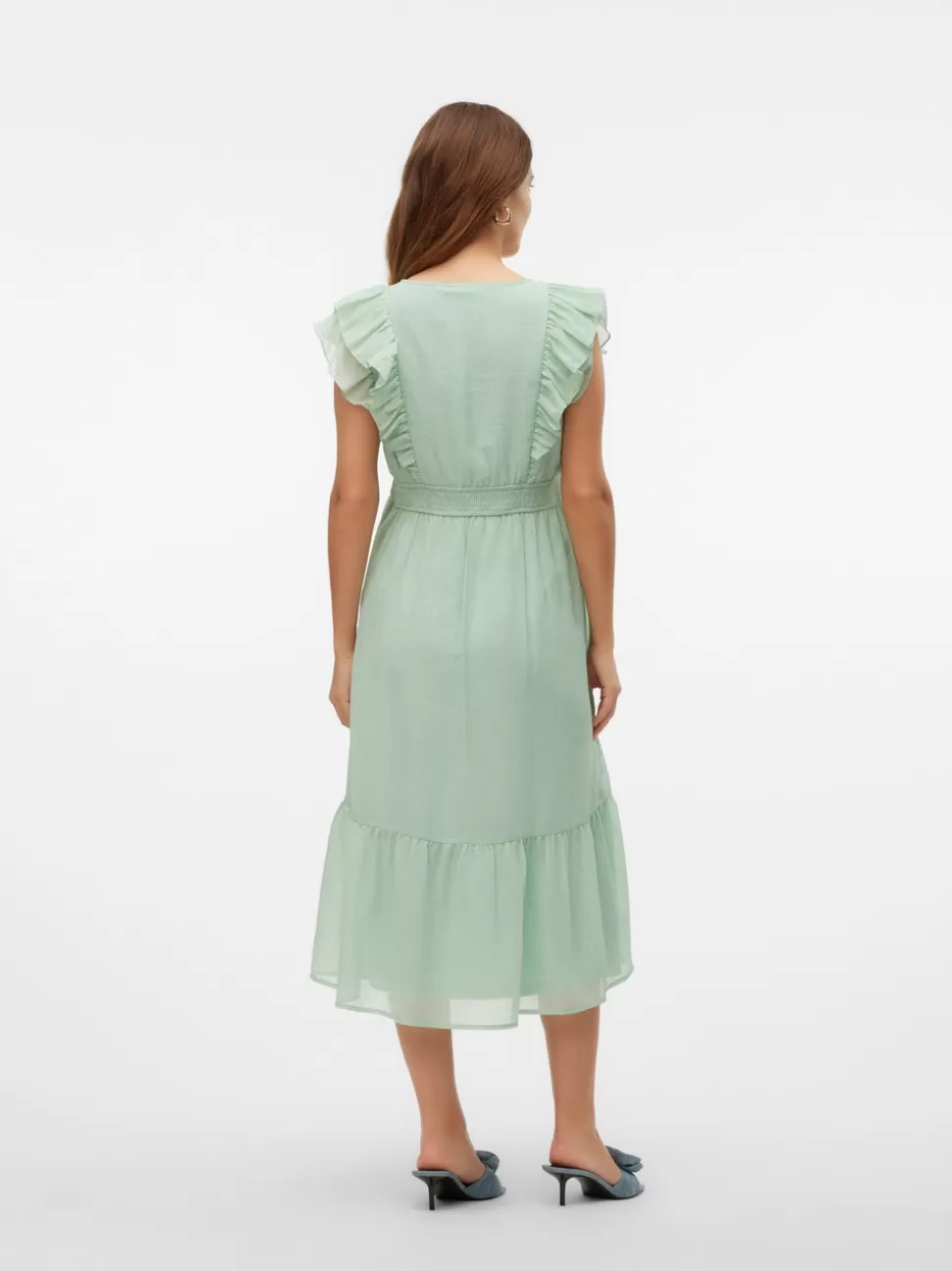 Klänningar^VERO MODA VMMEMILIE Gravidklänning Silt Green