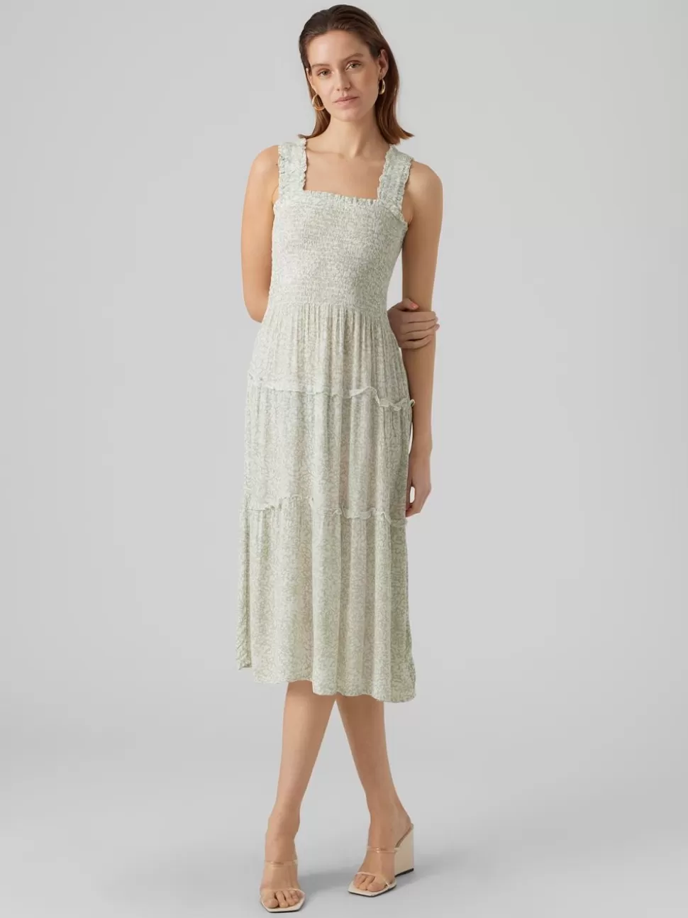 Klänningar | Basics^VERO MODA VMMENNY Lång Klänning Desert Sage