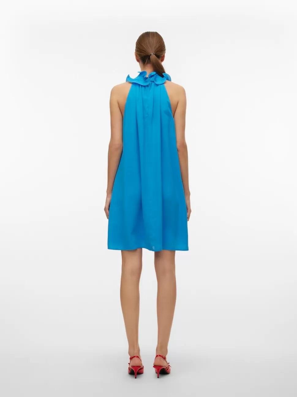 Klänningar^VERO MODA VMMERA Kort Klänning Ibiza Blue