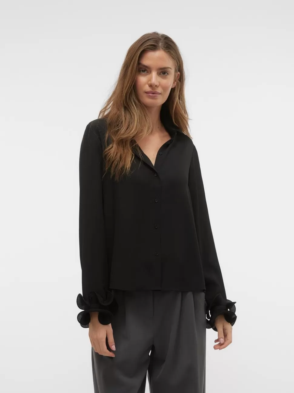 Festkläder | Skjortor^VERO MODA VMMERA Skjorta Black