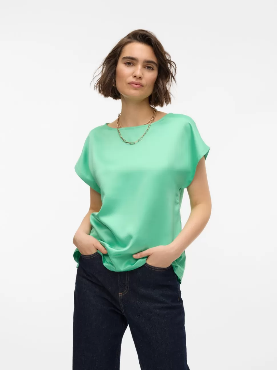 Toppar | Basics^VERO MODA VMMERLE Topp Katydid