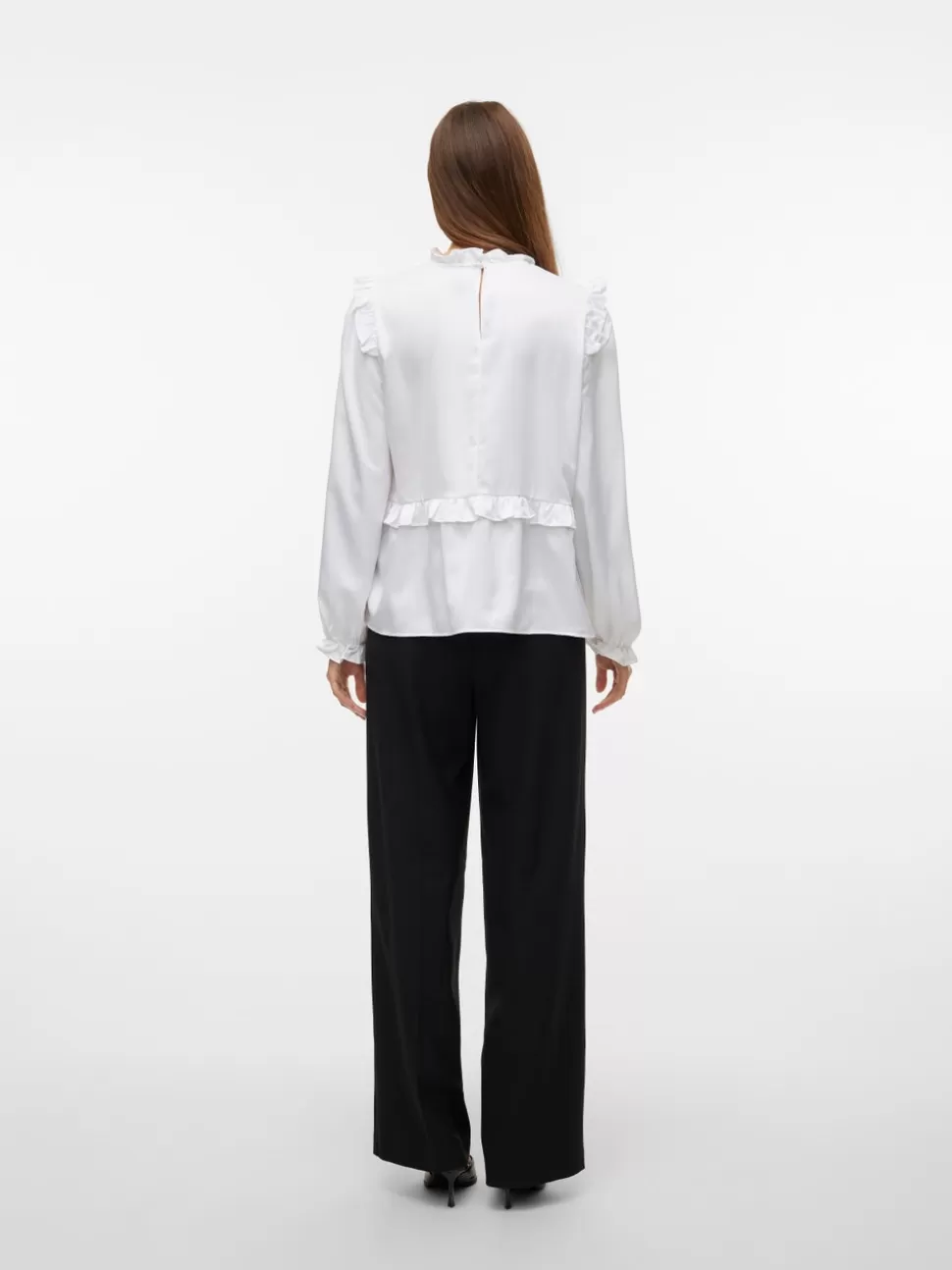 Toppar^VERO MODA VMMERLE Topp Bright White