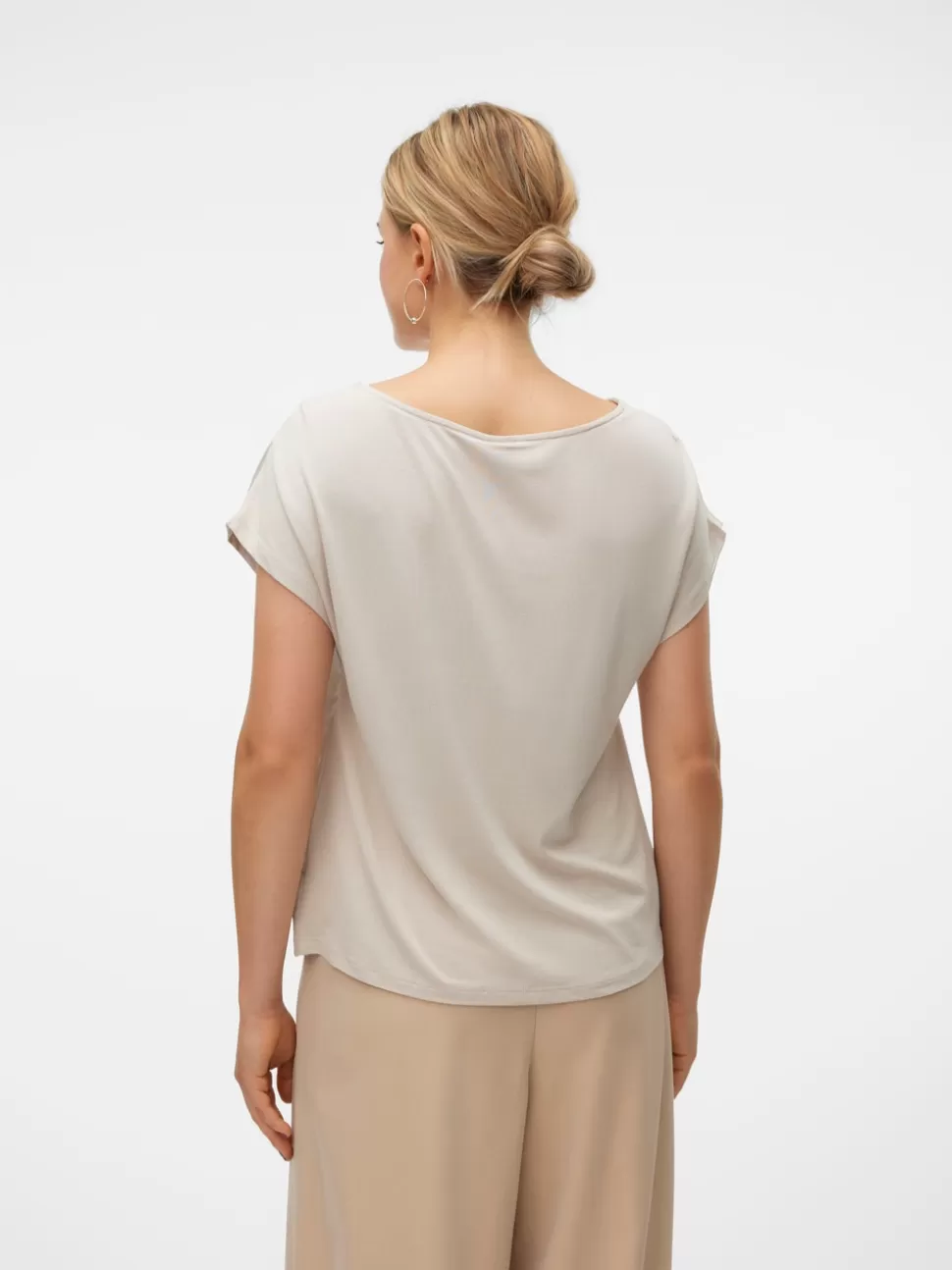 Basics | Toppar^VERO MODA VMMERLE Topp Silver Lining