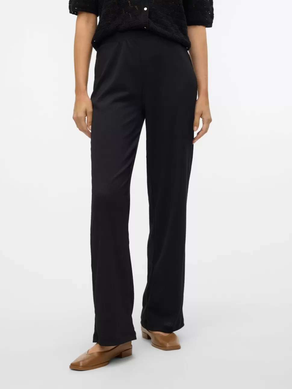 Byxor^VERO MODA VMMERVE Byxor Black