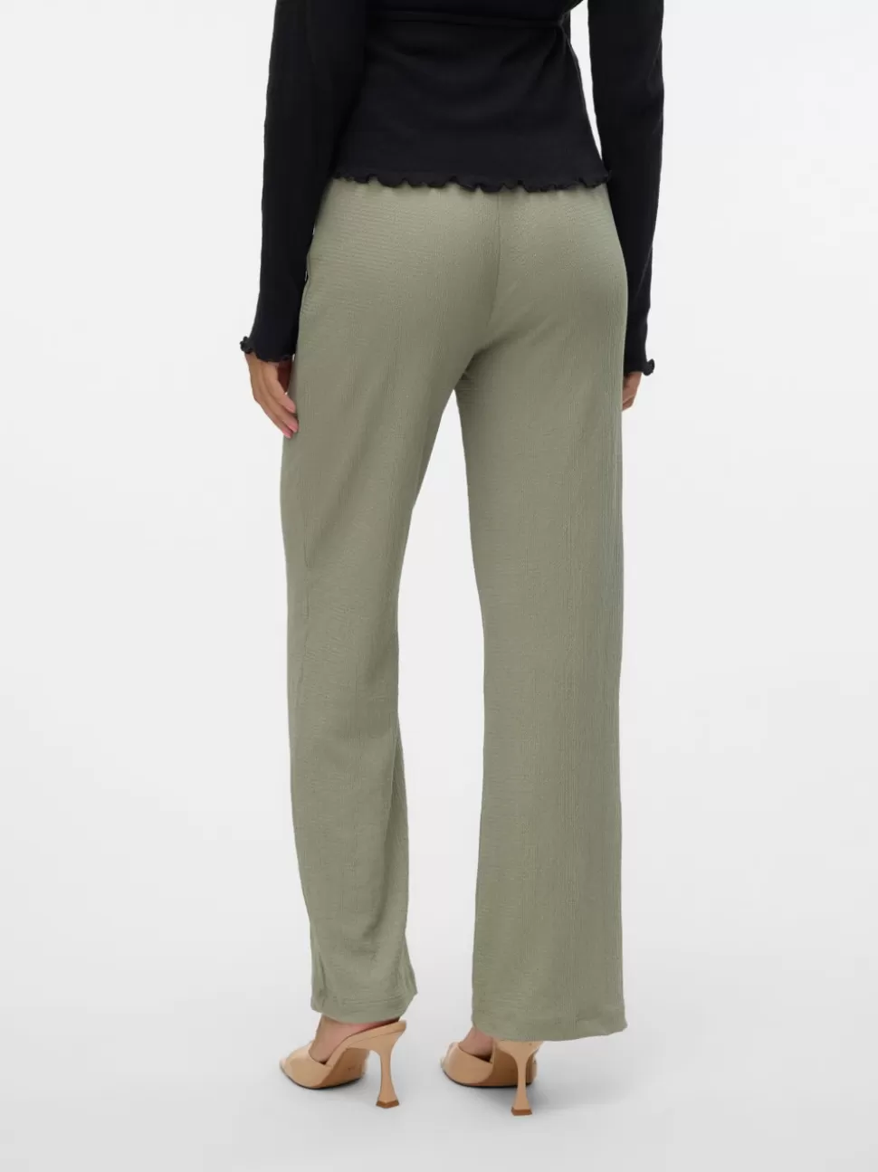 Byxor^VERO MODA VMMERVE Byxor Seagrass